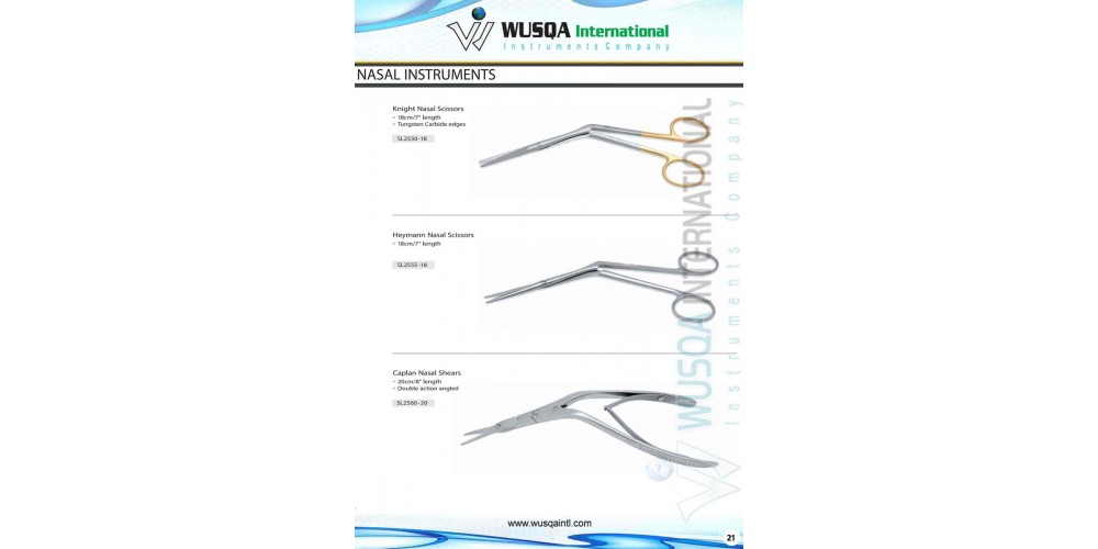 Nasal Instruments 